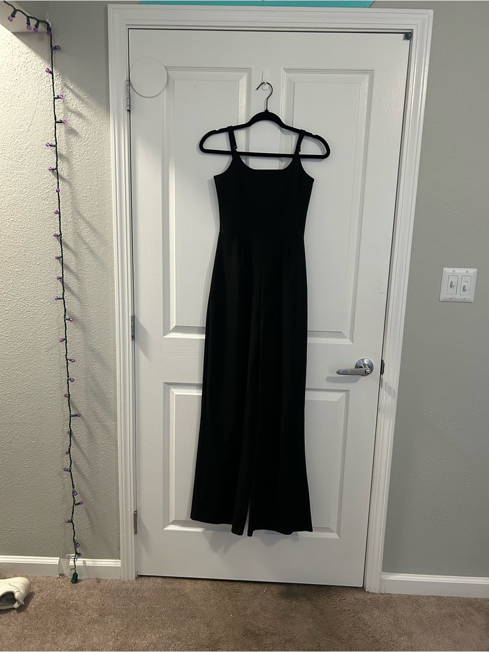 Classic Black Sleeveless Jumpsuit